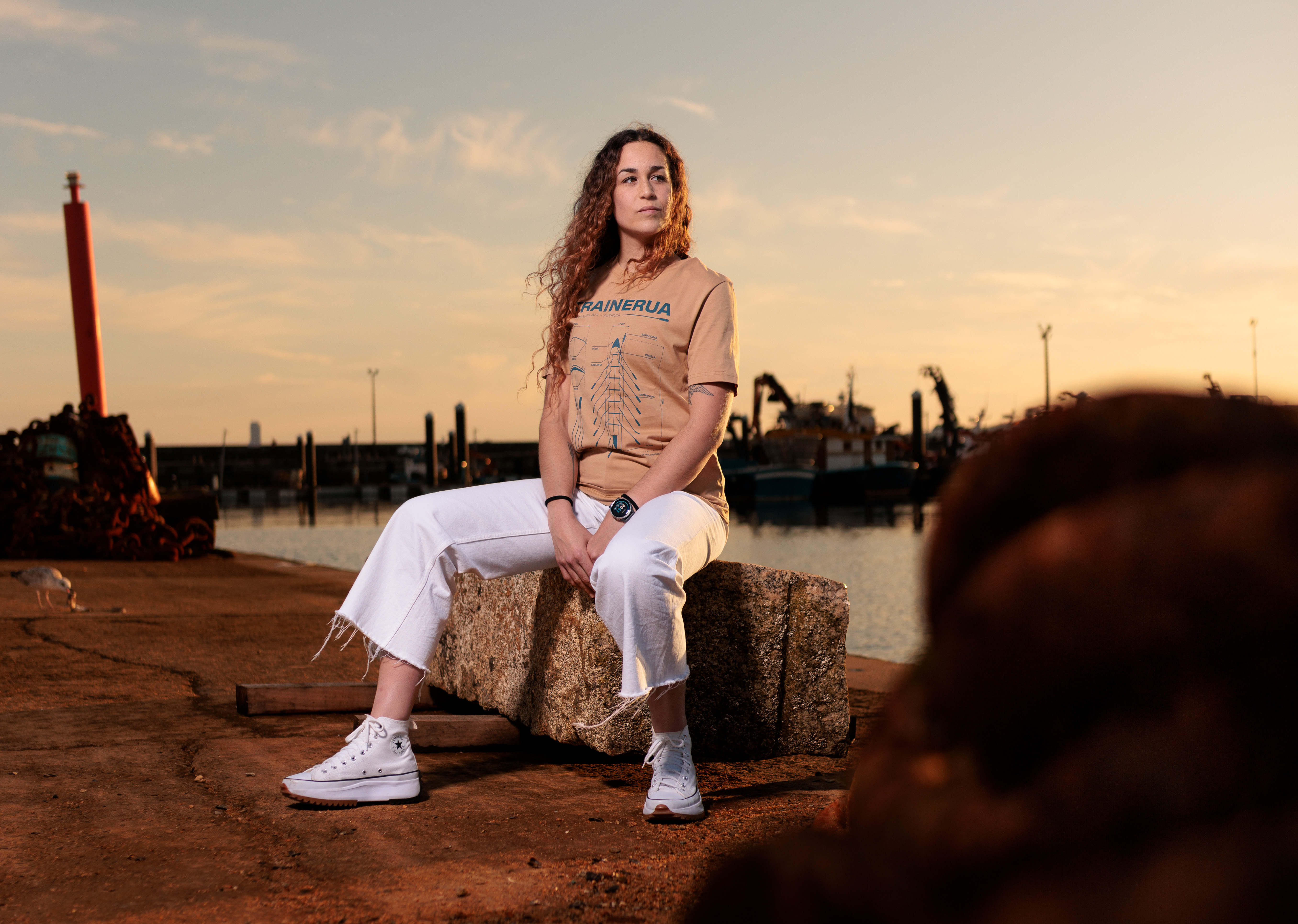 Camiseta Trainerua unisex moda casual